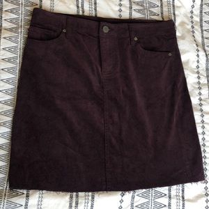 Soft Burgundy Skirt
